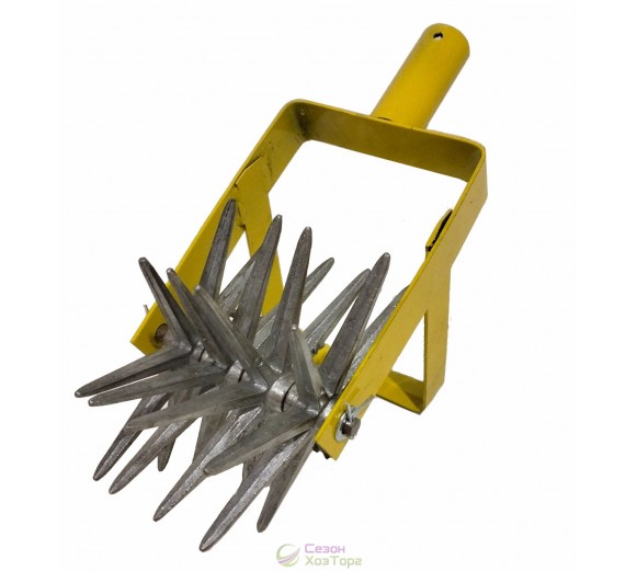 Культиватор еж алюминиевый на 4 звезды